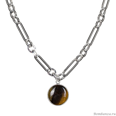 Колье Fiore Luna, TIGER EYE